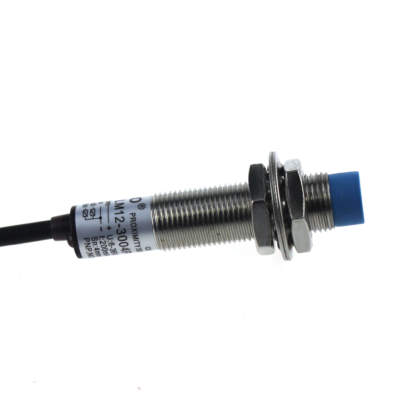 Sensor de proximidad Sensor de interruptor de proximidad de cuerpo de cilindro de tipo no empotrado LM12-3004PC
