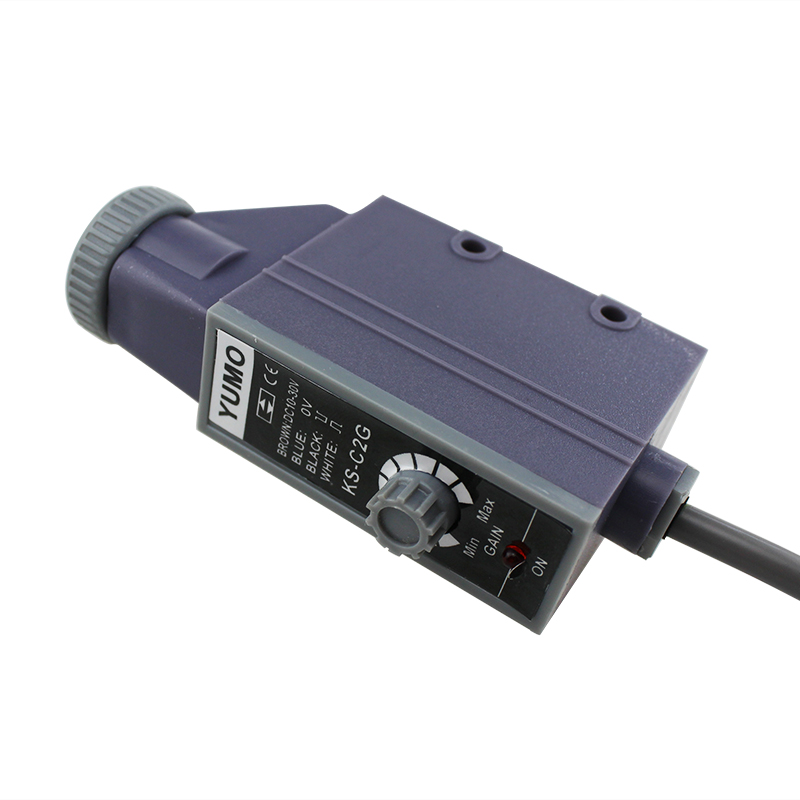 Sensor de color Mark Sensing para detección de color KS-C2G 